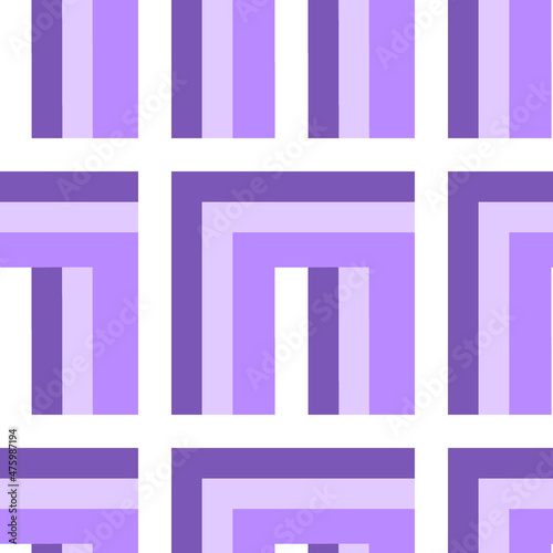 Seamless pattern - needlework - patchwork or patchwork. Design element