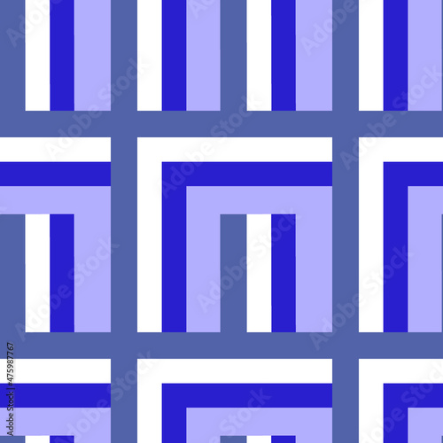 Seamless pattern - needlework - patchwork or patchwork. Design element