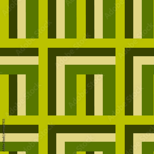 Seamless pattern - needlework - patchwork or patchwork. Design element