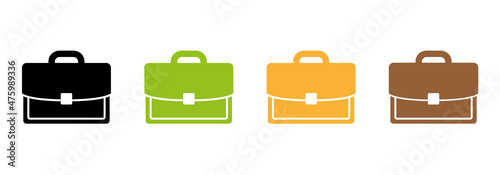 Briefcase.Vector image.