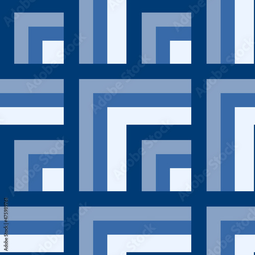 Seamless pattern - needlework - patchwork or patchwork. Design element