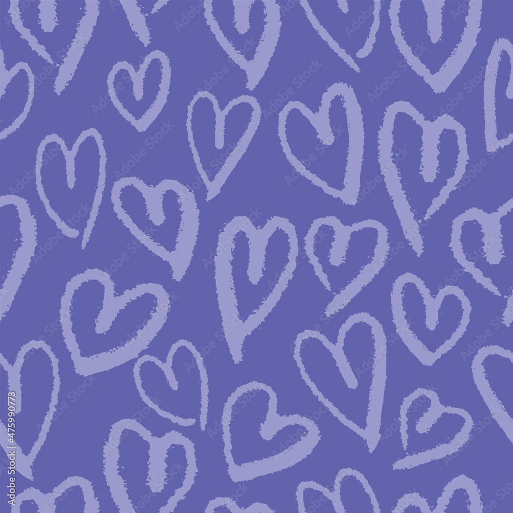 Hand drawn hearts seamless pattern. Cute cartoon stylized simple shapes. Perfect for gift card, wallpaper, wrapping paper and package print, fabric and any surface design. pink and white Hand drawn hearts seamless pattern. Cute cartoon stylized simple shapes. Perfect for gift card, wallpaper, wrapping paper and package print, fabric and any surface design. pink and white