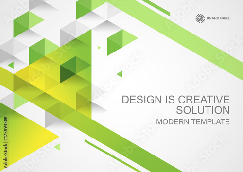 Template vector design for Brochure, Annual Report, Web design Poster, Corporate Presentation, Flyer, layout modern with size horizontal, Easy to use and edit.