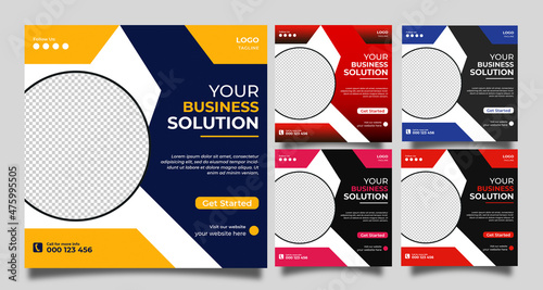 Digital Marketing Social Media Post Template and Facebook Instagram post design| Social Media Post Design for Digital Marketing Agency 