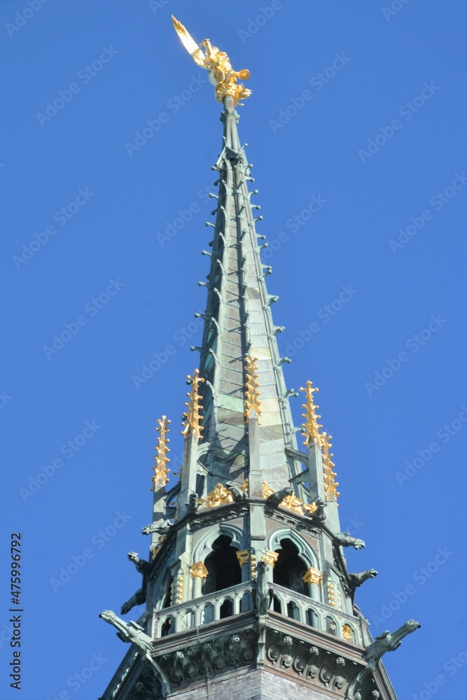 clocher de l abbaye du mont saint michel