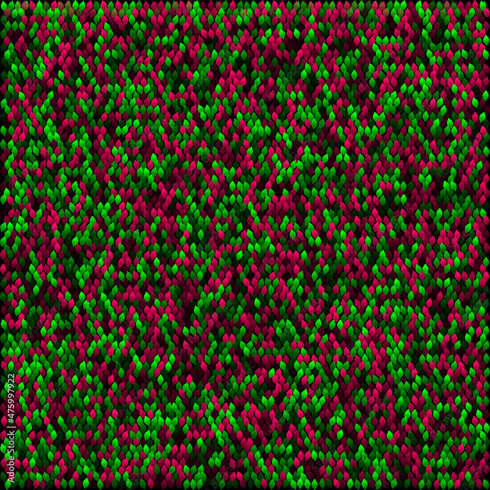 Fototapeta premium Pixelated point background based on primary colors and their combinations.