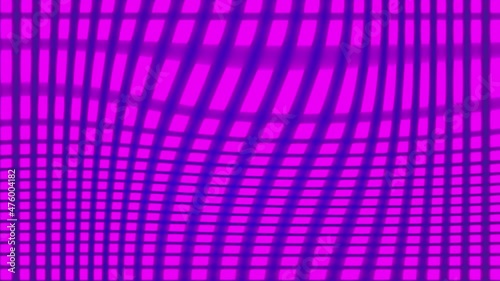  Synthwave 80th neon glowing motion graphic background. Blue and purple grid. Looped HD horizontal or vertical video. Retro video games