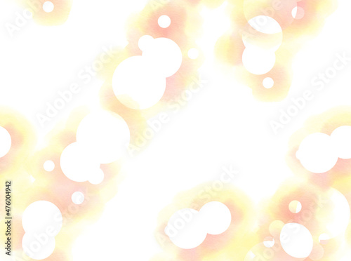 キラふわ水彩背景素材（シームレス）