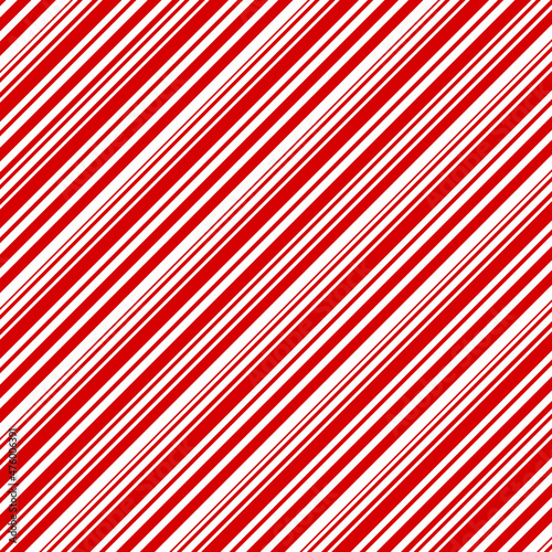 red and white Christmas candy cane diagonal stripes