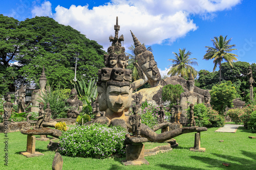 Wat Xieng khuan Laos's accent buddha park