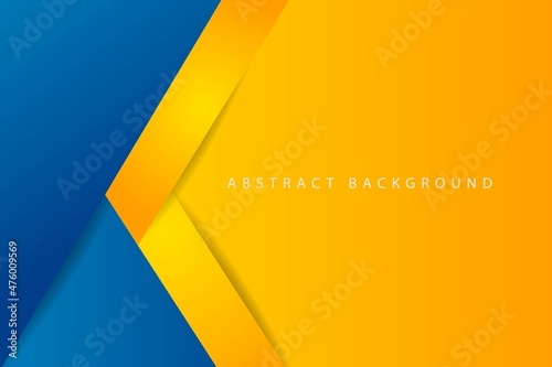 Abstract background modern hipster futuristic graphic. Yellow background with stripes. Vector abstract background texture design, bright poster, banner yellow and blue background. Eps10 Vector