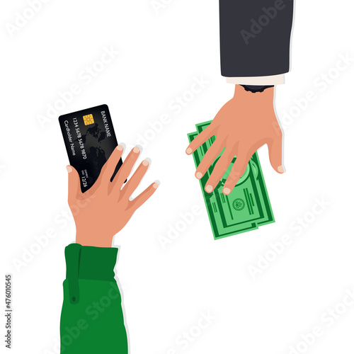 Cashback loyalty program concept.