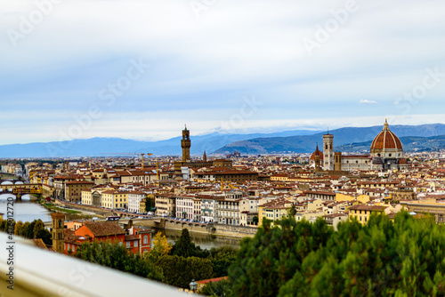 Florence Italy Europa town old autunm