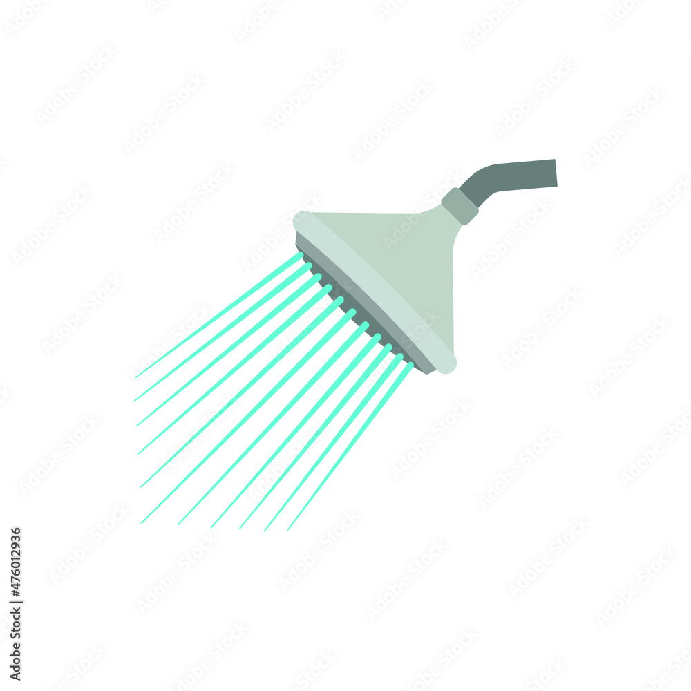 shower head emoji vector illustration water Stock Vector Adobe Stock