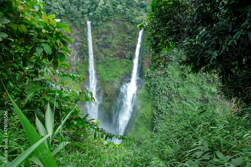 Beautiful Waterfall in Laos