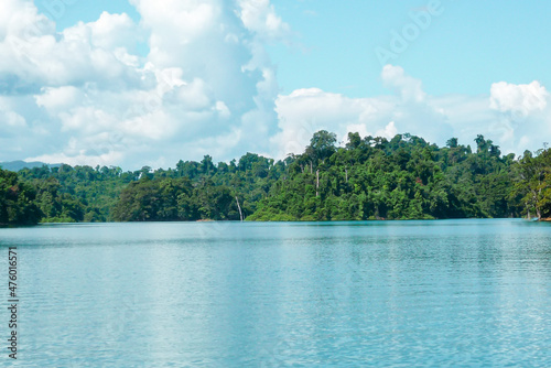 See sight in Laos with fresh air and beautiful mountain