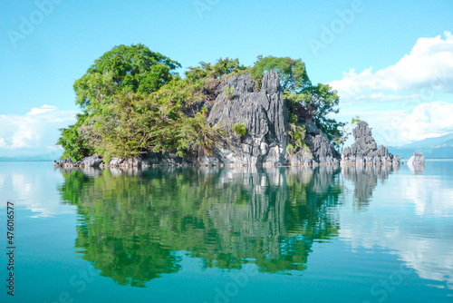 See sight in Laos with fresh air and beautiful mountain