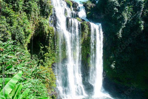 Beautiful Waterfall in Laos