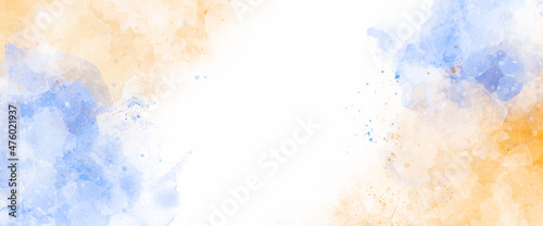 abstract watercolor background for paper textures backgrounds and web banners design, Pastel colorful watercolor banner. Splashes, template for design.	

