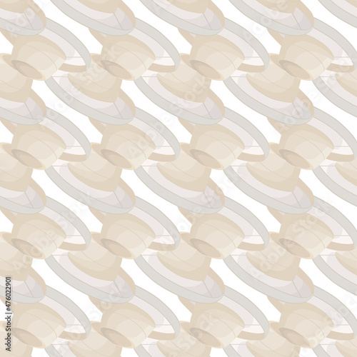 Illustration on theme pattern women sun hats