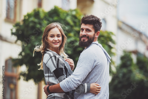 Couple on walk