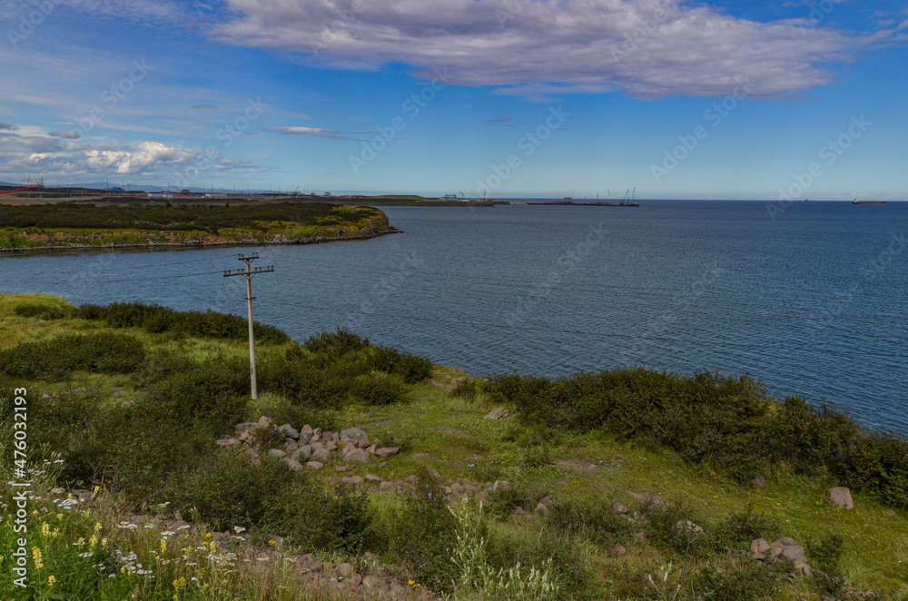 Muchke bay near Vanino (Khabarovsk krai, Russia)