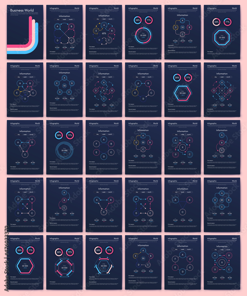 Obraz premium Vector graphics infographics with mobile phone. Template for creating mobile applications, workflow layout, diagram, banner, web design, business reports