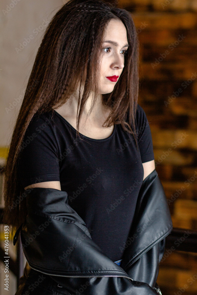 Naklejka premium portrait of a person