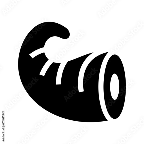 Cornucopia icon isolated on white background