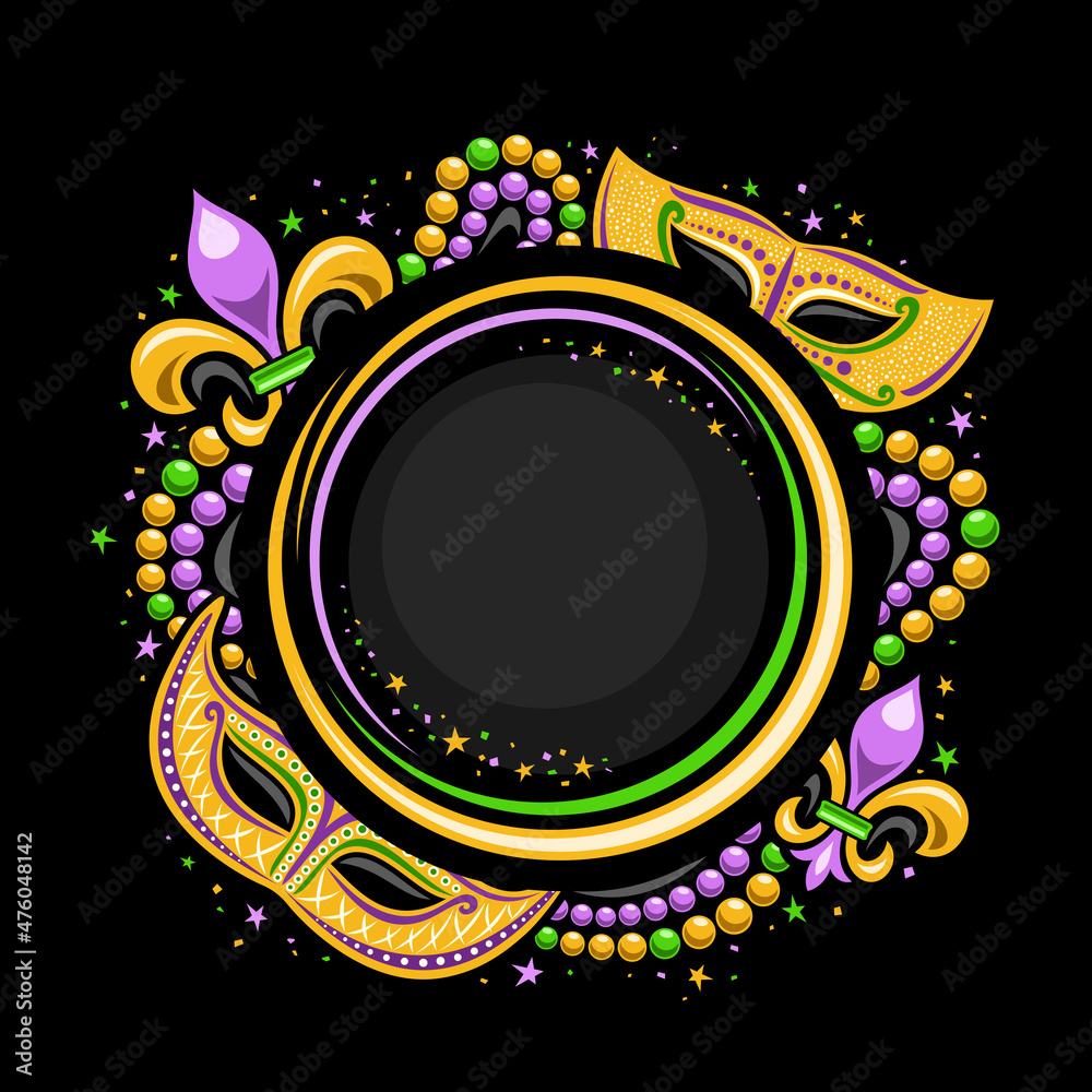 what are some symbols of mardi gras