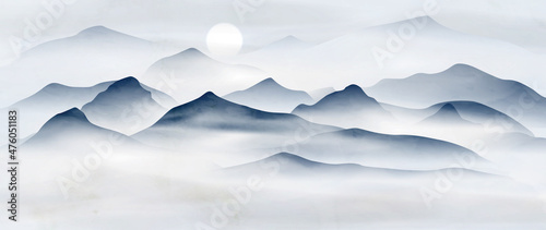 Obraz na płótnie pejzaż chiny panorama