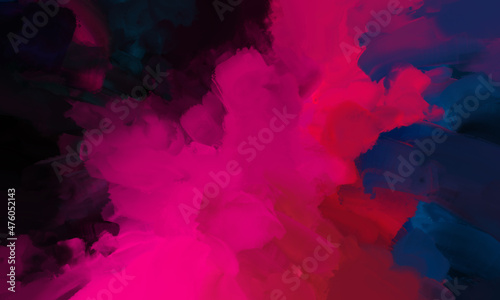 abstract watercolor paint in multiple colors. black and pink. hand drawn brush painting artwork as liquid background texture illustration.