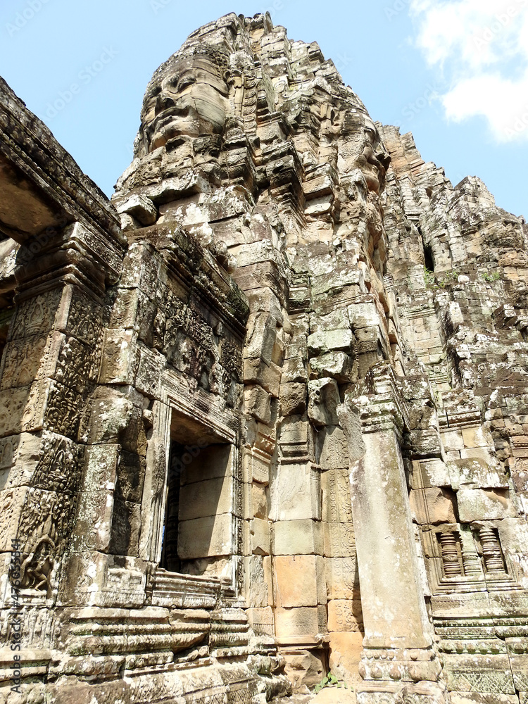 Fototapeta premium Bayon Temple Angkor Thom, Siem Reap, Cambodia 