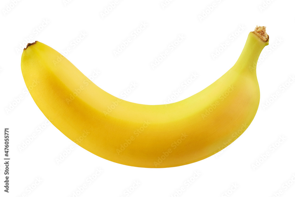 Banana isolated on white background