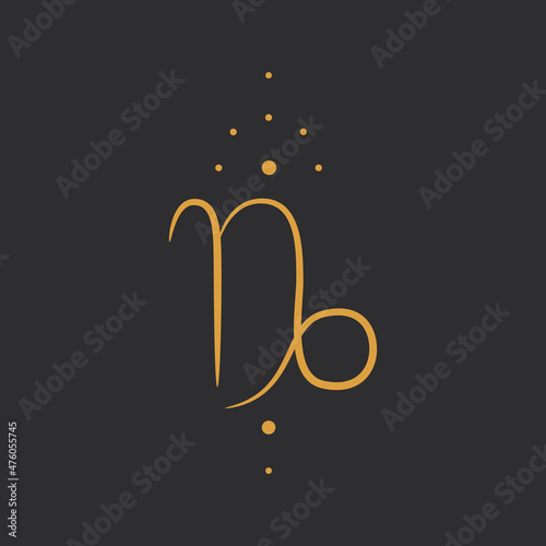 signs of the zodiac symbols. magic signs in the form of tattoo dots. ideal for astrologer blog or tarot cards
