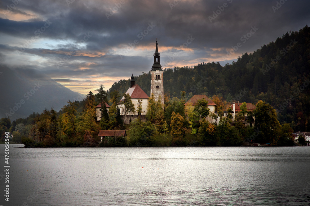 Bled Island and the Church of the Mother of God