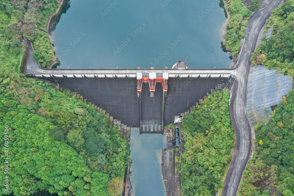 Fototapeta premium 愛媛県西条市 黒瀬ダム