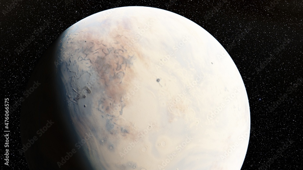 Planets and galaxy, science fiction wallpaper 3d illustration Planets and galaxy, science fiction wallpaper 3d illustration