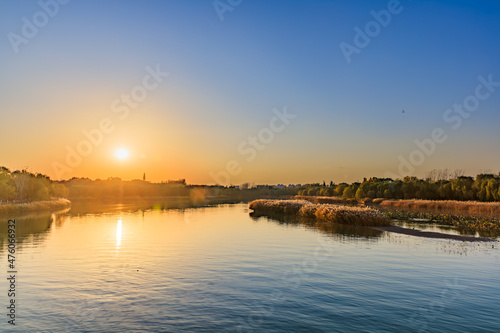 China Beijing summer palace lake wonderful view 