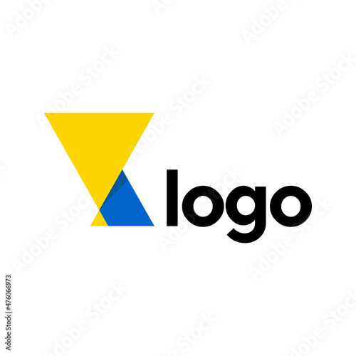 Free Download Abstract Vector Logo Design Template. Letter V. - GFXLoad