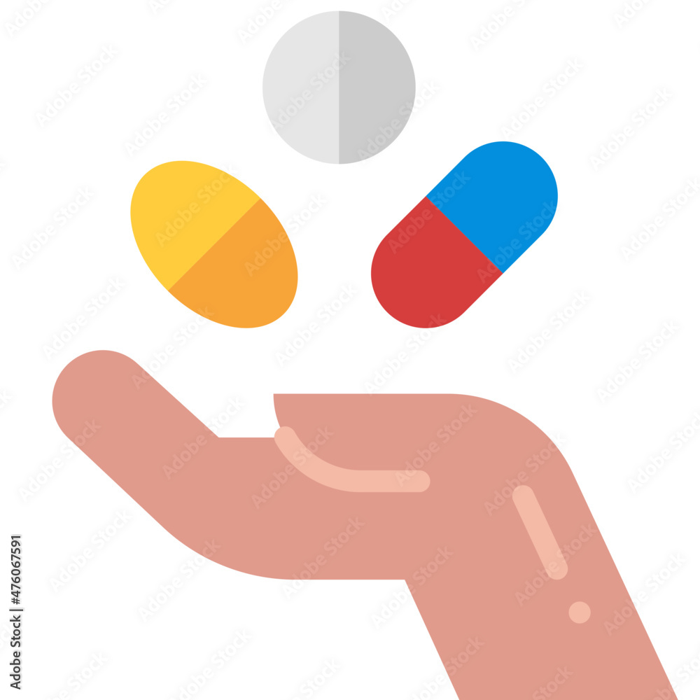 drug flat icon