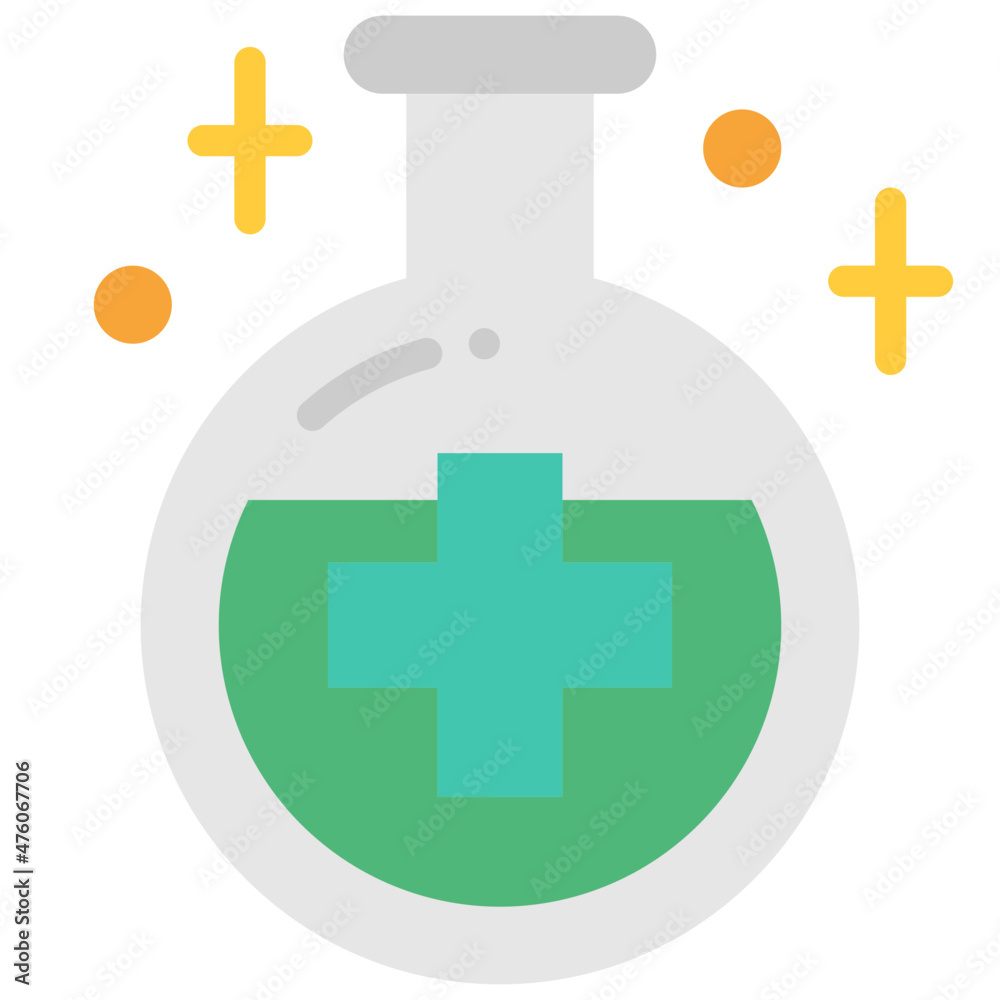 Obraz premium medical lab flat icon