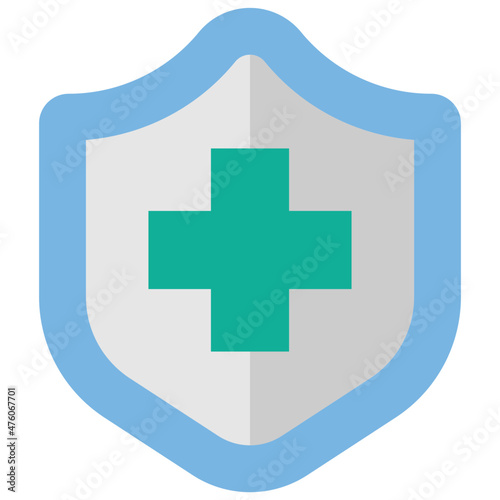 medical insurance flat icon
