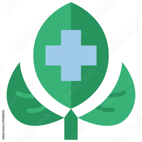 herb flat icon