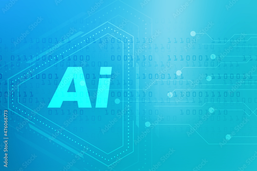 2d rendering Artificial Intelligence (AI) concept
2d rendering Artificial Intelligence (AI) concept