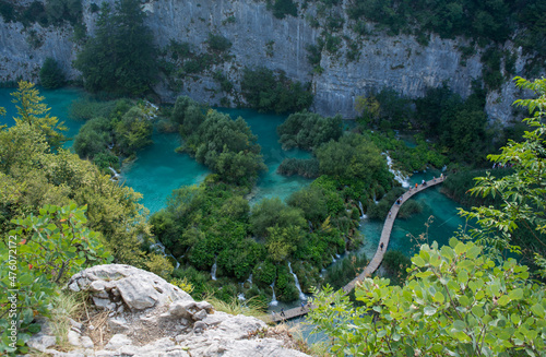 Fototapeta Naklejka Na Ścianę i Meble -  plitvice national park croatia