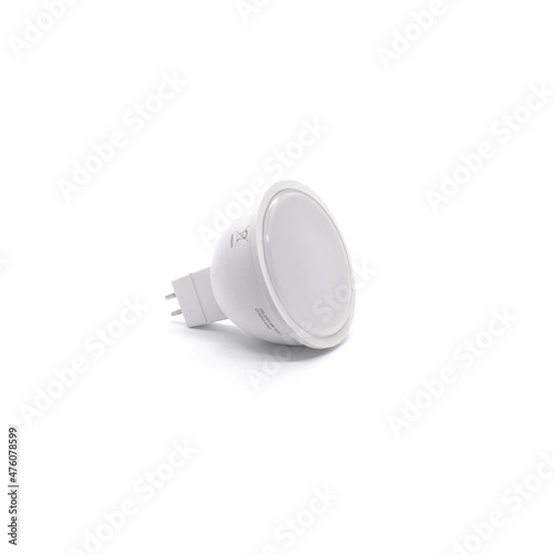 Led energy saving lamp bulb.