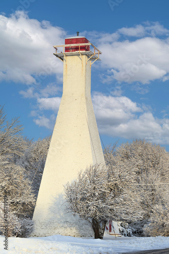 Winter Lighthouse photo