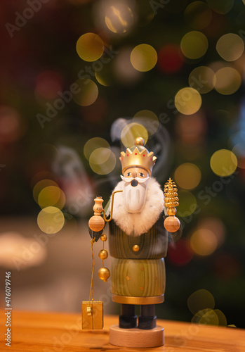 Traditional wooden incense ...