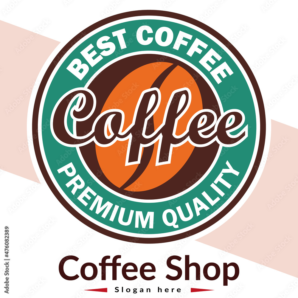 Best Coffee Shop Logo Design Template Vector Abstract Coffee Logo For